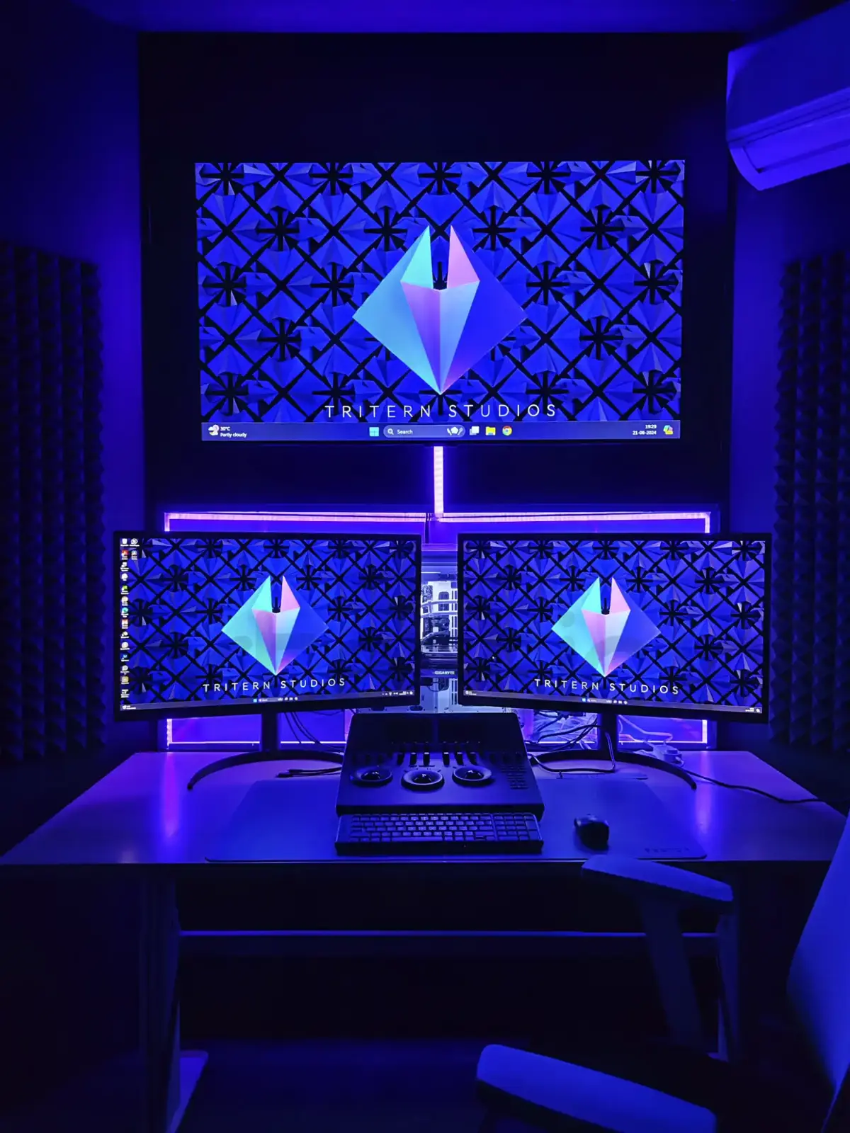 Custom DGX Lighting