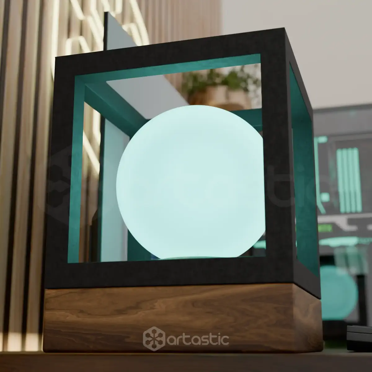 Smart Table Lamp - Cube