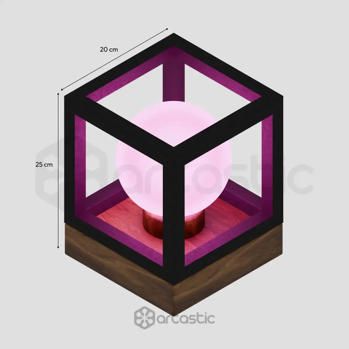 Smart Table Lamp - Cube 3