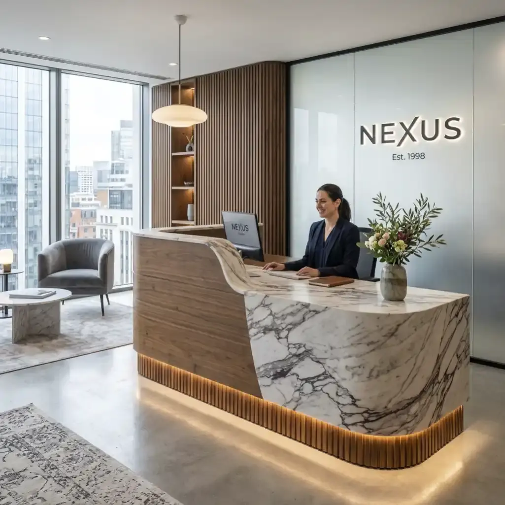 Custom Reception Table
