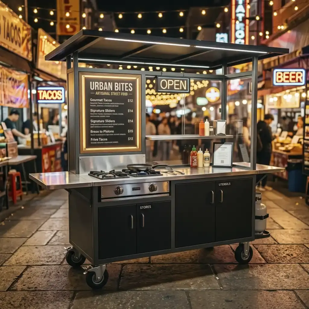 Custom Portable Street Cart