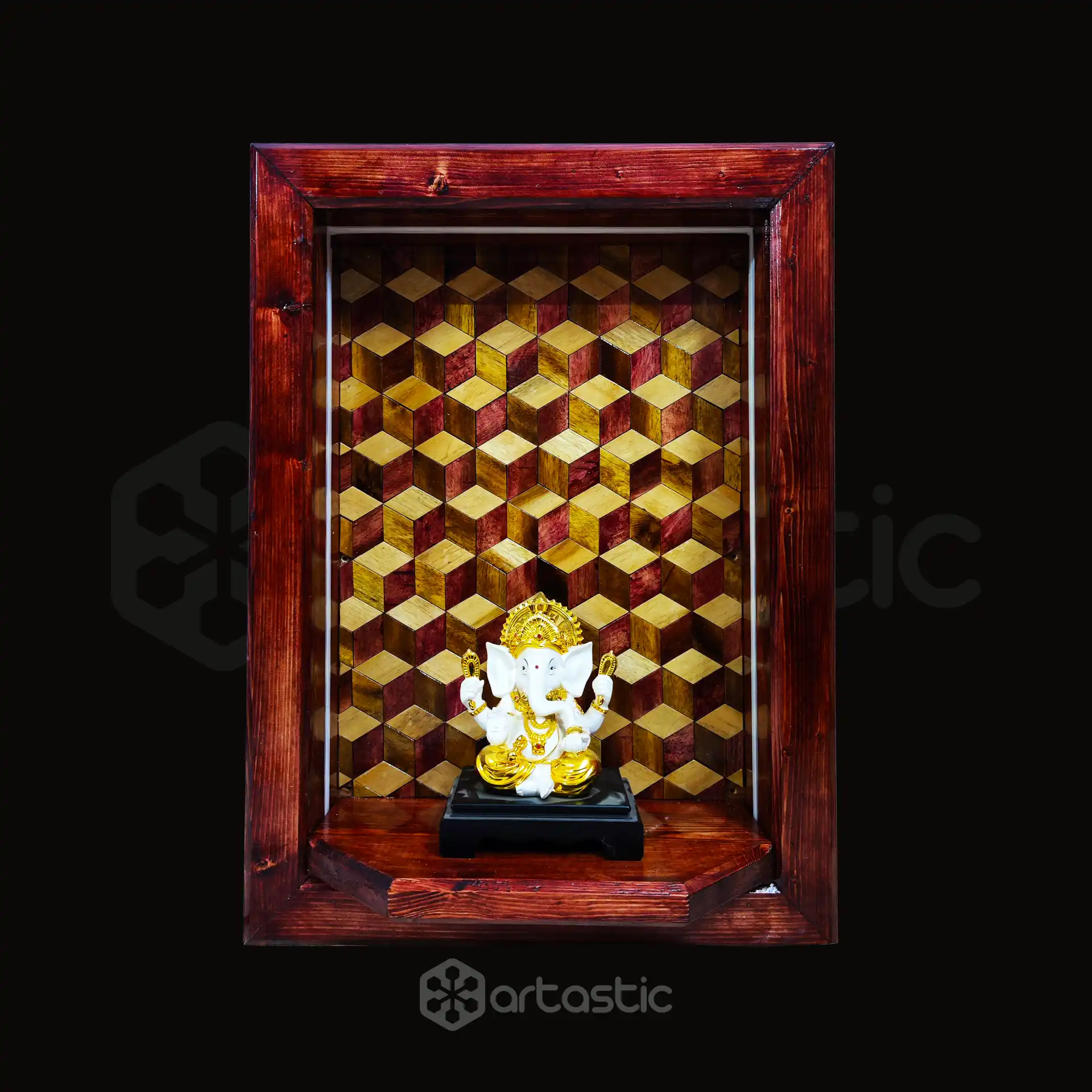 Mini Wooden Shrine view 2