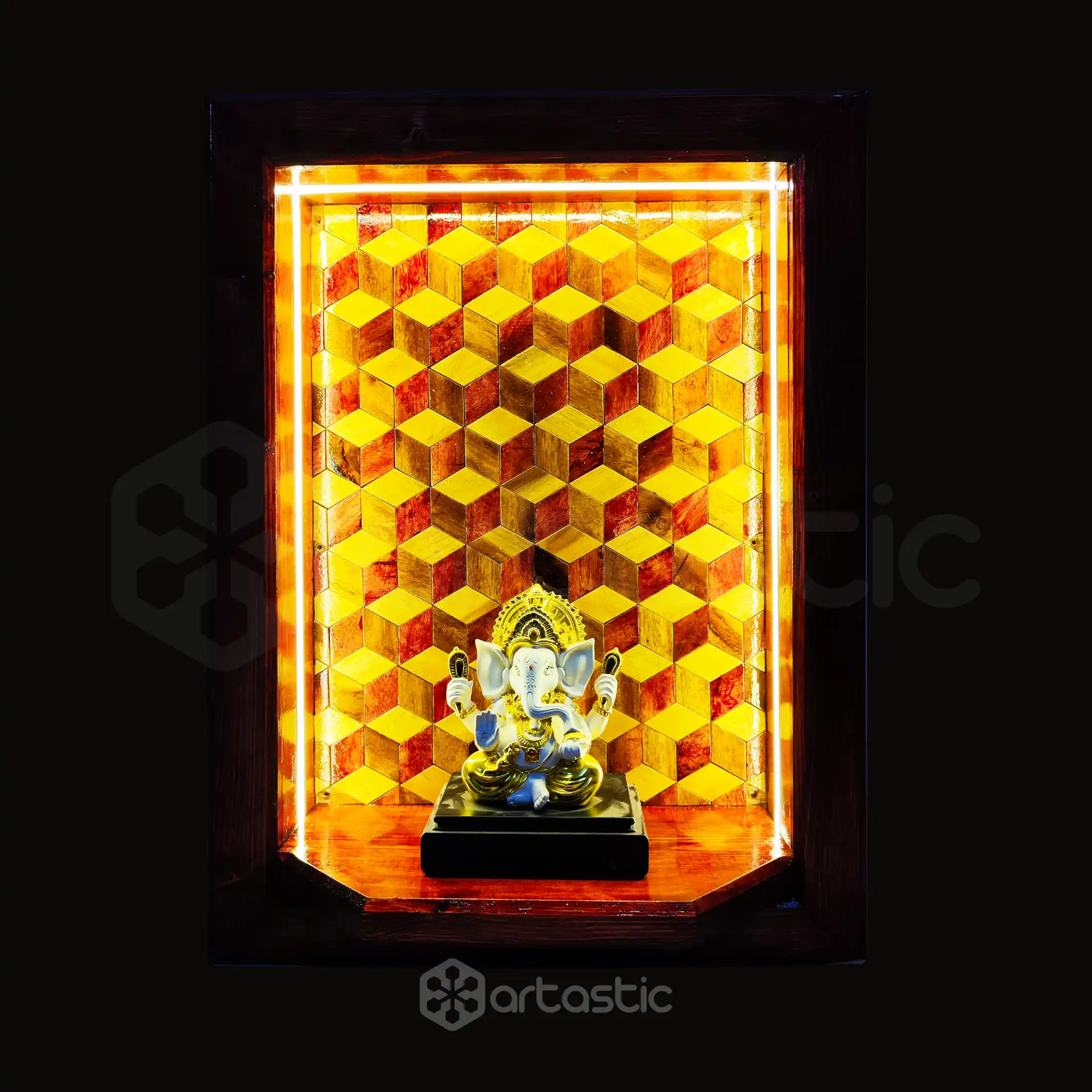 Mini Wooden Shrine view 3
