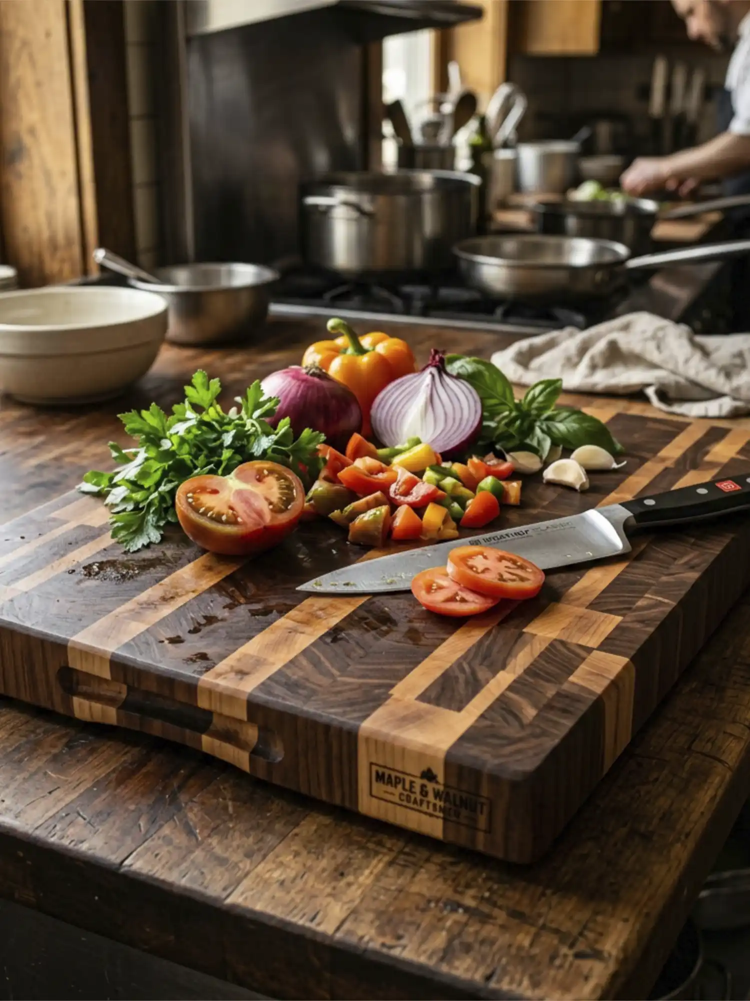 Custom Butcher Block Cutting Board